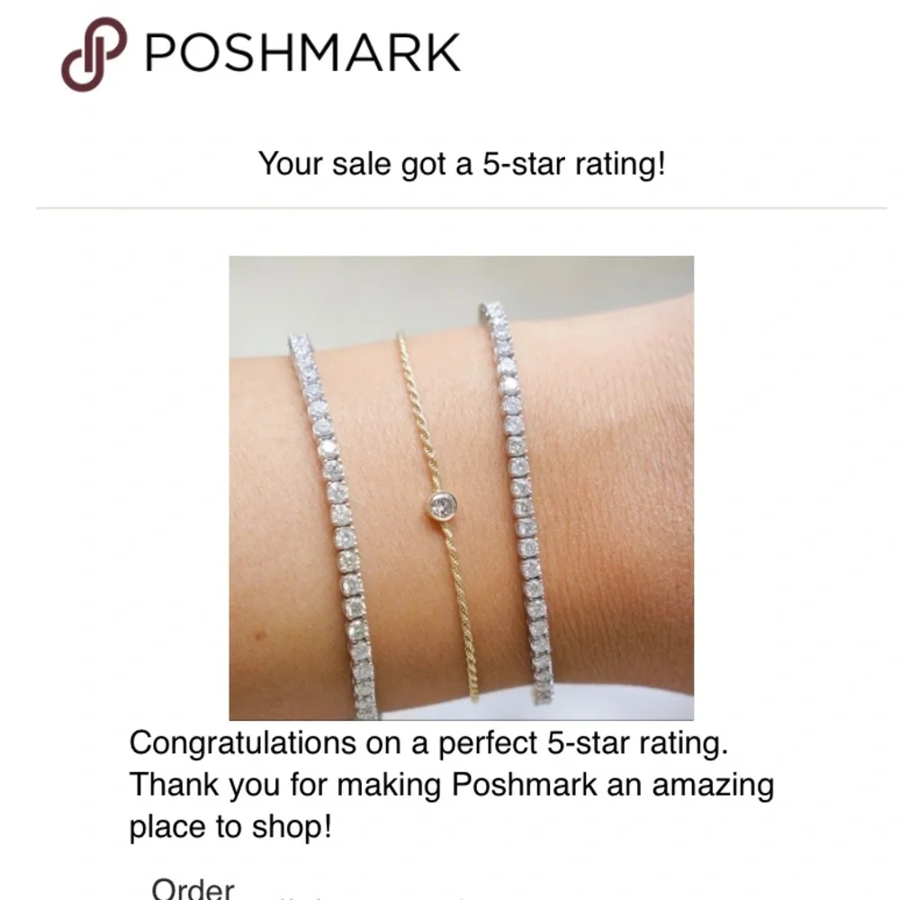 3-5mm Silver Full Drill Fine Tennis Bracelet